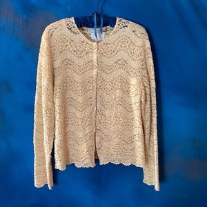 Vintage Lace 2 piece Cardigan & Tank